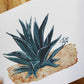 AZ Series Blue Agave Print