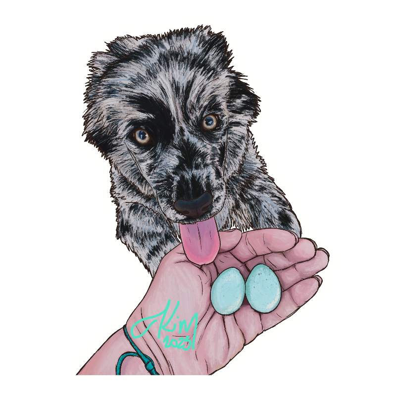 Custom Pet Portrait Sticker