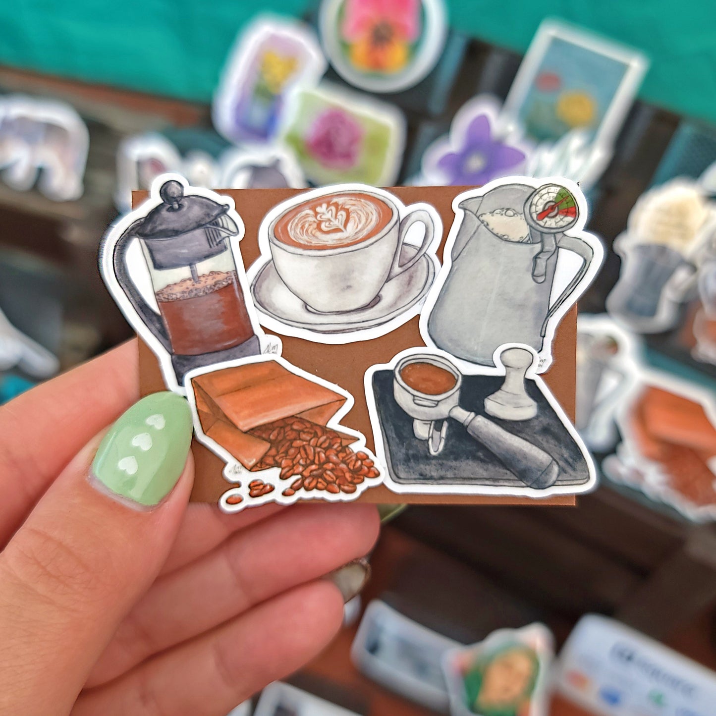 Mini Coffee Series Stickers