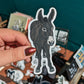 Donkey Sketch OG Art Vinyl Sticker