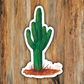 AZ Series Saguaro Cactus Vinyl Sticker