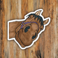 "You Good?" Horse Looking Down at You Vinyl Sticker