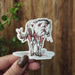 Zombie Horse Vinyl Sticker