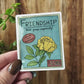 Organic Friendship Seed Packet Nature Vinyl Sticker