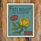 Organic Friendship Seed Packet Nature Vinyl Sticker