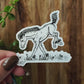 Sprout Foal Horse Vinyl Sticker